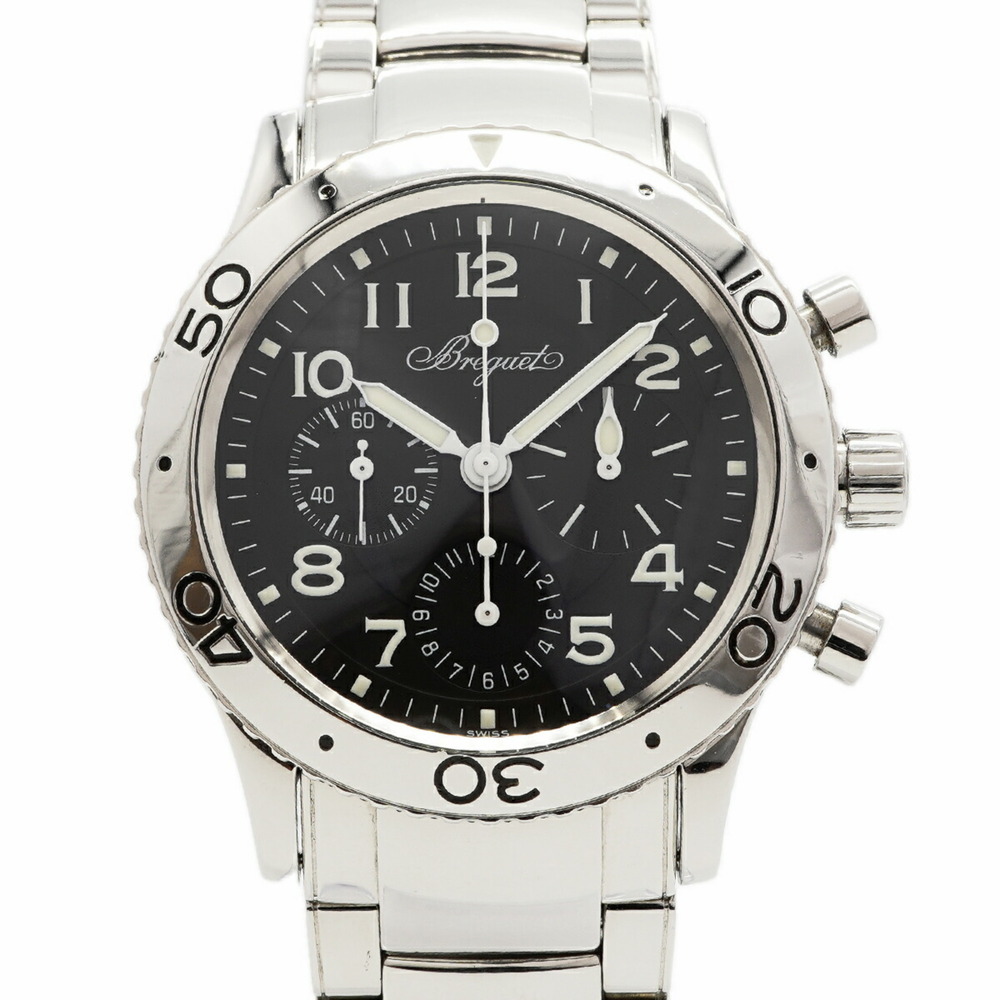 Breguet Aeronavale 3800ST Black Dial Men's Watch